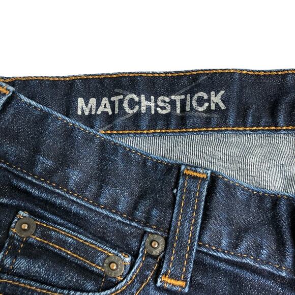 J Crew Matchstick Dark Wash Jeans Size 26R - Picture 7 of 10